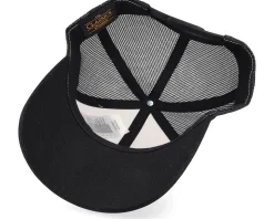 Dumbbell Fist Gym Delta Black/White Trucker - Berzerk