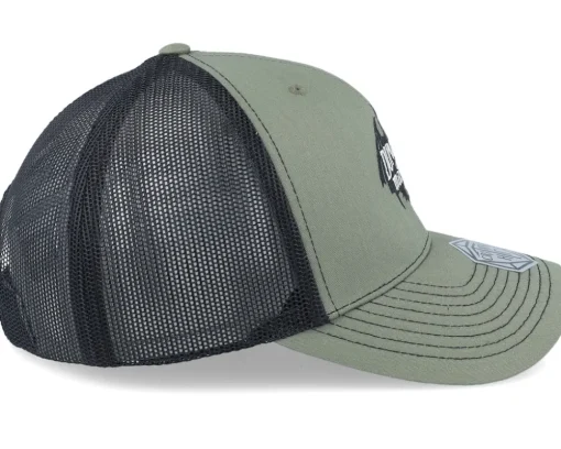 Dungeon Master Dragon Silhouette 112 Loden/Black Trucker - Critiql Hit
