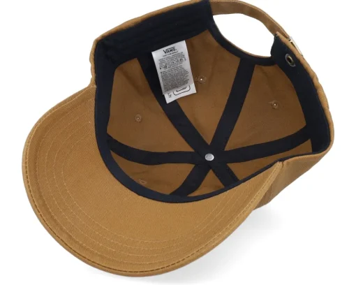 Dusker Curved Bill Jock Sepia Dad Cap - Vans