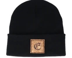 E Letter Patch Black Cuff - Iconic