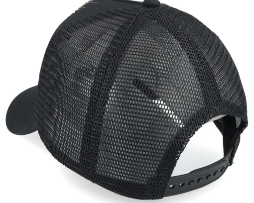 Eagle & Snake Black/Black A-Frame Trucker - Ed Hardy