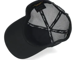 Eagle & Snake Black/Black A-Frame Trucker - Ed Hardy