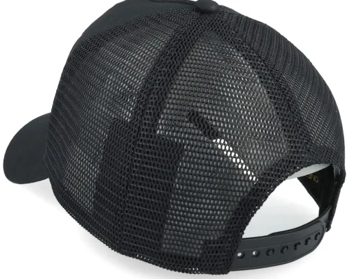 Eagle Crystal Rock Black/Black A-Frame Trucker - Ed Hardy