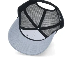 Eagle Silver Patch Heather Grey/Black Rope Trucker - Iconic
