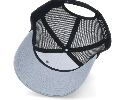 Eagle Silver Patch Heather Grey/Black Rope Trucker - Iconic