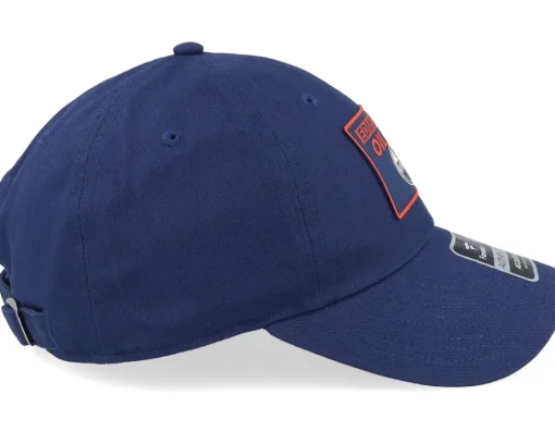Edmonton Oilers Authentic Pro Rink Prime Blue Dad Cap - Fanatics