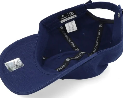Edmonton Oilers Authentic Pro Rink Prime Blue Dad Cap - Fanatics