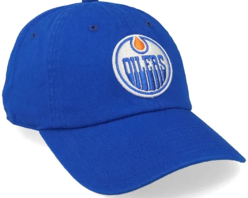 Edmonton Oilers Blue Line Royal Dad Cap - American Needle