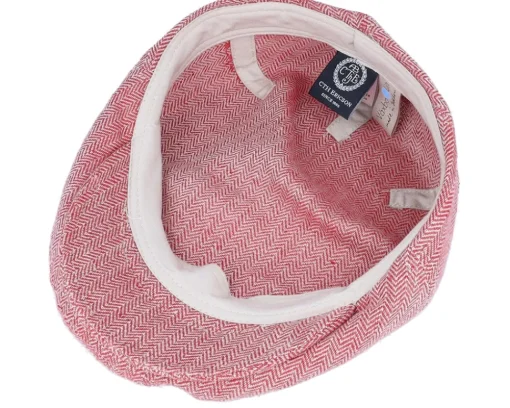 Edward Växbo Lin Rödven Red Flat Cap - CTH Ericson