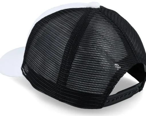 Elephant Low Poly Art White/Black Trucker - Origami