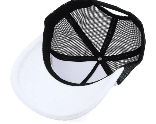 Elephant Low Poly Art White/Black Trucker - Origami