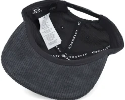 Ellipse Corduroy Hat Blackout Snapback - Oakley