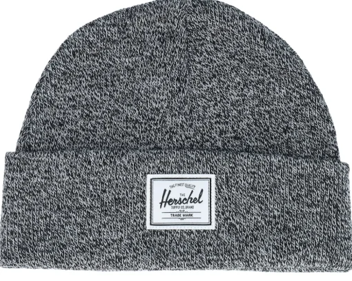 Elmer Heather Black Short Beanie - Herschel