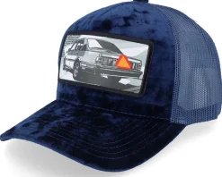 Epa Car Pop Art Velvet Black A-Frame Trucker - Calza Pennello