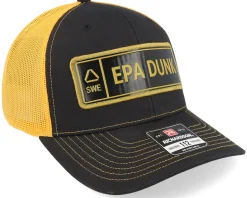 Epa Dunk Gold Registreringsskylt Black/Gold Trucker - Iconic