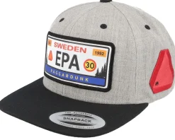 Epa Registreringsskylt Heather Grey/Black Snapback - Iconic
