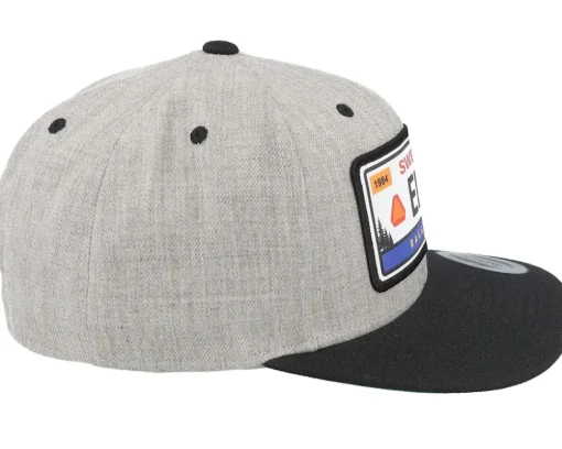 Epa Registreringsskylt Heather Grey/Black Snapback - Iconic