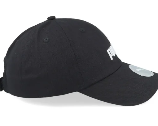 Essential Cap Black Dad Cap - Puma