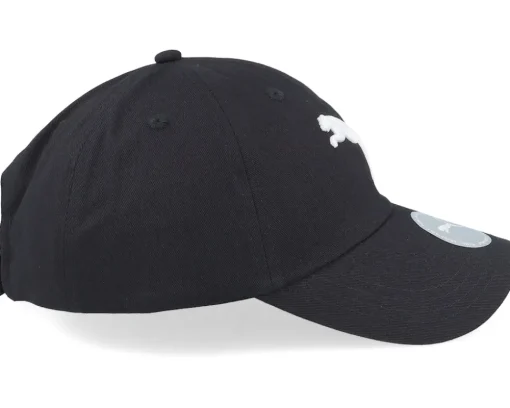 Essential Cap Black Dad Cap - Puma