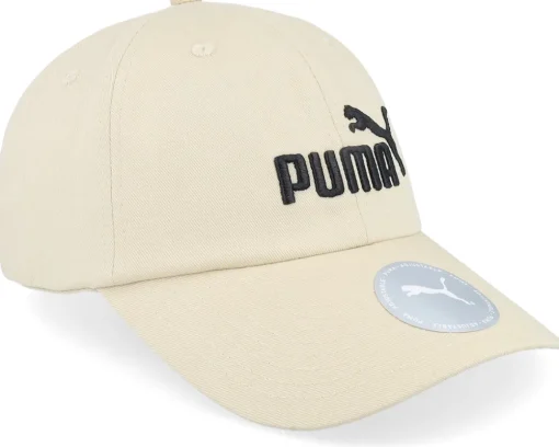 Essential No.1 Cap Beige Dad Cap - Puma