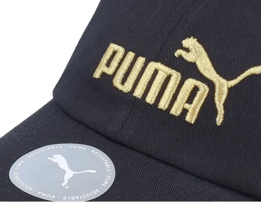 Essential No.1 Cap Black Dad Cap - Puma