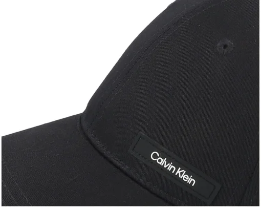 Essential Patch Cap Black Adjustable - Calvin Klein