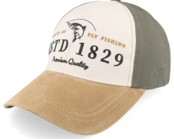Estd 1829 Gone Fishing Cotton Olive Adjustable - MJM Hats