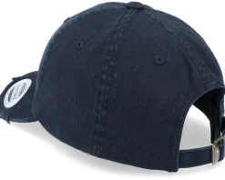 Evil Skull Patch Black Destroyed Dad Cap - Calaveras