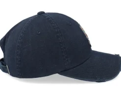 Evil Skull Patch Black Destroyed Dad Cap - Calaveras