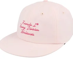 F1 Logo Formula 1 Racing Division Worldwide F1 24 Primrose Pink Snapback - Formula One