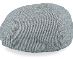 Fabric Antracite Flat Cap - Seeberger