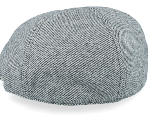 Fabric Antracite Flat Cap - Seeberger