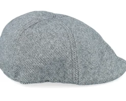 Fabric Antracite Flat Cap - Seeberger