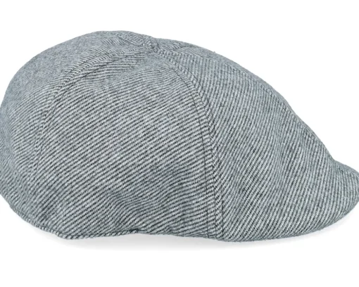 Fabric Antracite Flat Cap - Seeberger