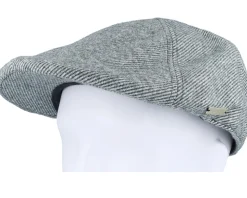Fabric Antracite Flat Cap - Seeberger