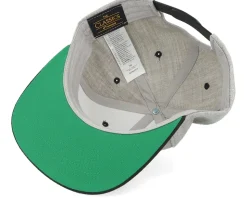 Facebox Grey/Black Snapback - Bearded Man