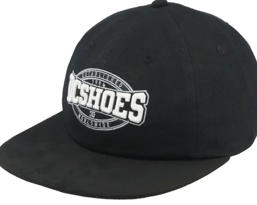 Fall Back Black Strapback - DC