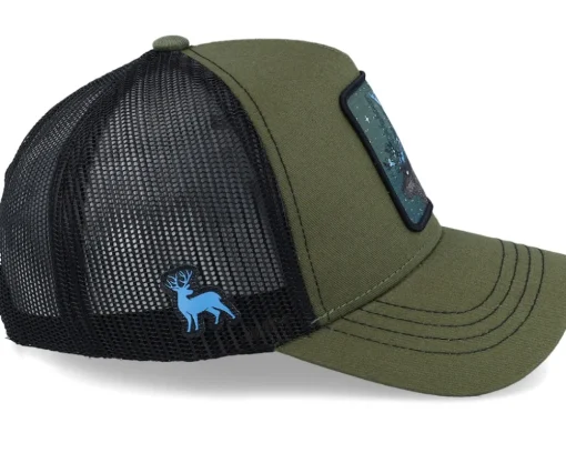 Fantastic Beasts Forest Dark Green/Black Trucker - Capslab
