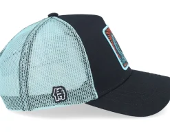 Fantastic Beasts Samura Blue/Black A-Frame Trucker - Capslab