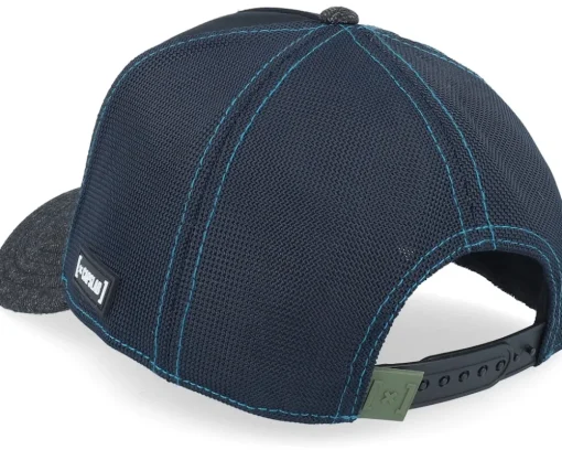 Fantastic Beasts Were Wolf Black/Grey A-Frame Trucker - Capslab