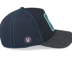 Fantastic Beasts Were Wolf Black/Grey A-Frame Trucker - Capslab