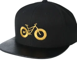 Fat Bike Carbon/Gold Snapback - Bike Souls