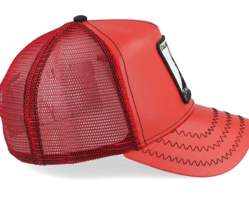 Faux Leather Cherry Mustang Trucker - Goorin Bros.
