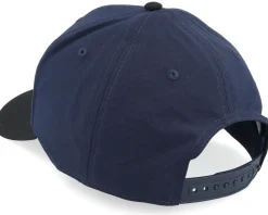 Faux Leather Patch Navy/Black Adjustable - John Deere