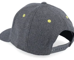 Faux Melton Wool Charcoal Adjustable - John Deere