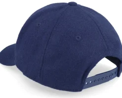 Faux Melton Wool Navy Adjustable - John Deere