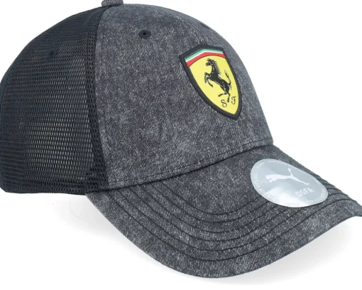 Ferrari F1 25 Puma Heather Black Trucker - Formula One