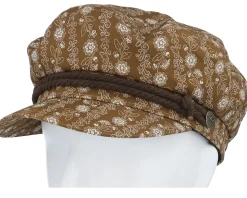Fiddler Cap Bison/Off White Vega Cap - Brixton