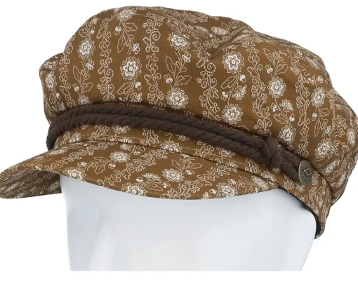 Fiddler Cap Bison/Off White Vega Cap - Brixton