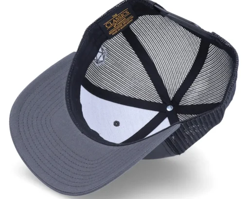 Fighter Class Emblem Charcoal/Black Trucker - Critiql Hit